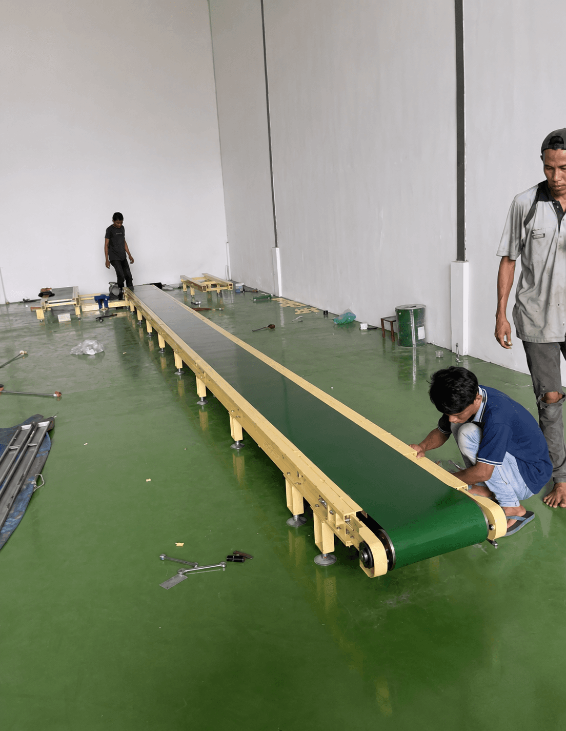 Custom Belt Conveyor Fabrication Sidoarjo & East Java image 1