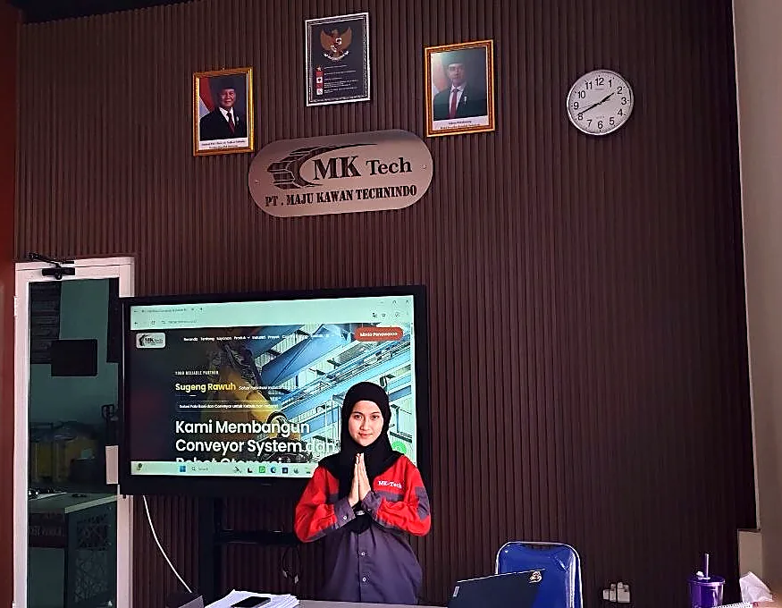 Ruang ngajeng kantor MK Technindo ing Sidoarjo