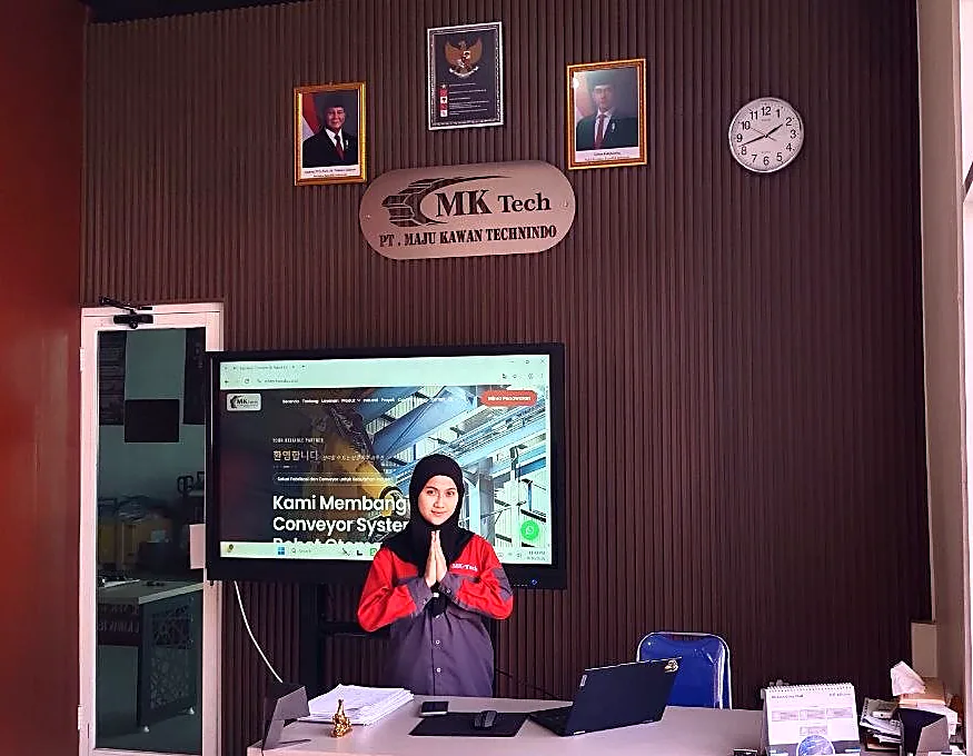 시도아르조 MK Technindo 사무실 리셉션