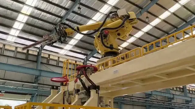 Robot Spot Welding Gantry — MK Technindo