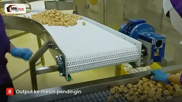Video conveyor pendingin dumpling 3 layer ing YouTube MK Technindo